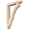 Ekena Millwork Balboa Craftsman Smooth Bracket w/ Offset Brace, Douglas Fir, 5 1/2"W x 30"D x 42"H BKT0604X30X42BOA04SDF - alternate 1